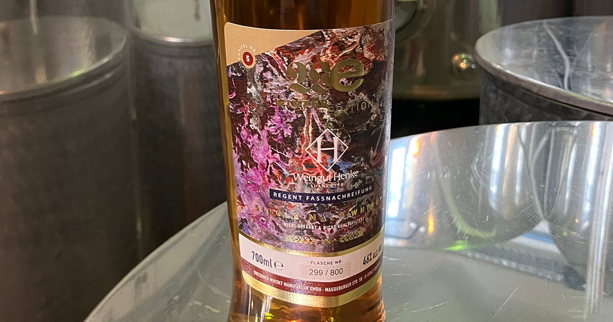 Weingut Henke: Dresdner Whisky Manufaktur enthüllt Winzeredition No. 5
