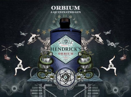 Hendrick's Gin Orbium exklusiv in Großbritannien gelauncht