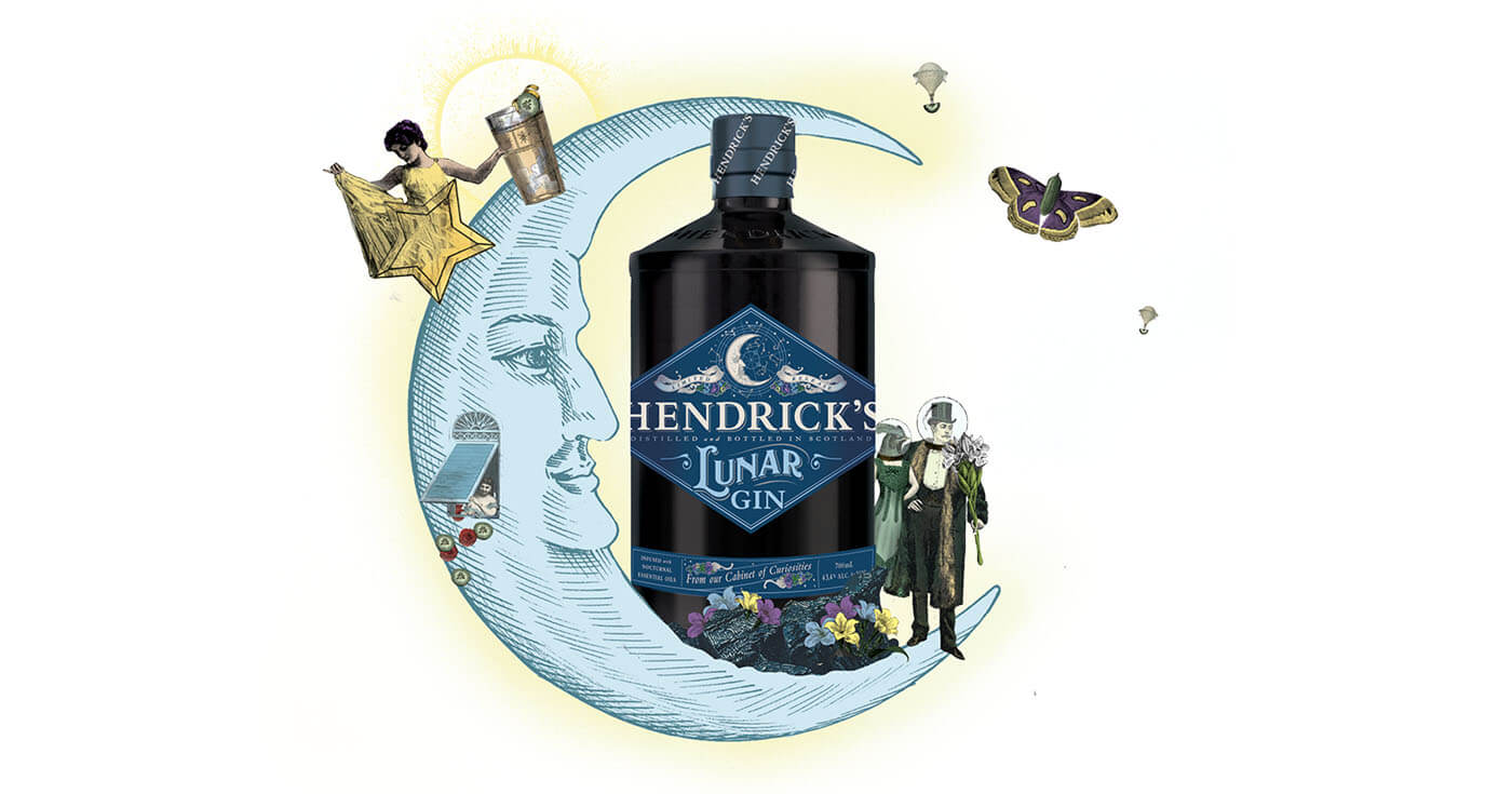Markteinführung offen: William Grant & Sons präsentiert Hendrick’s Lunar Gin