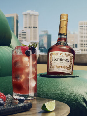 Hennessy Berry Mojito