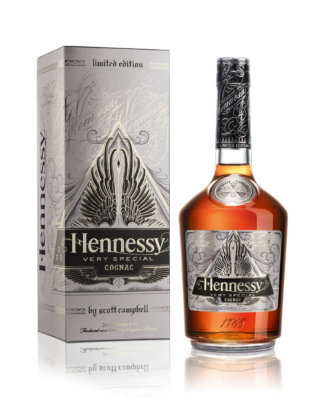 Hennessy V.S Limited Edition by Scott Campbell erhältlich