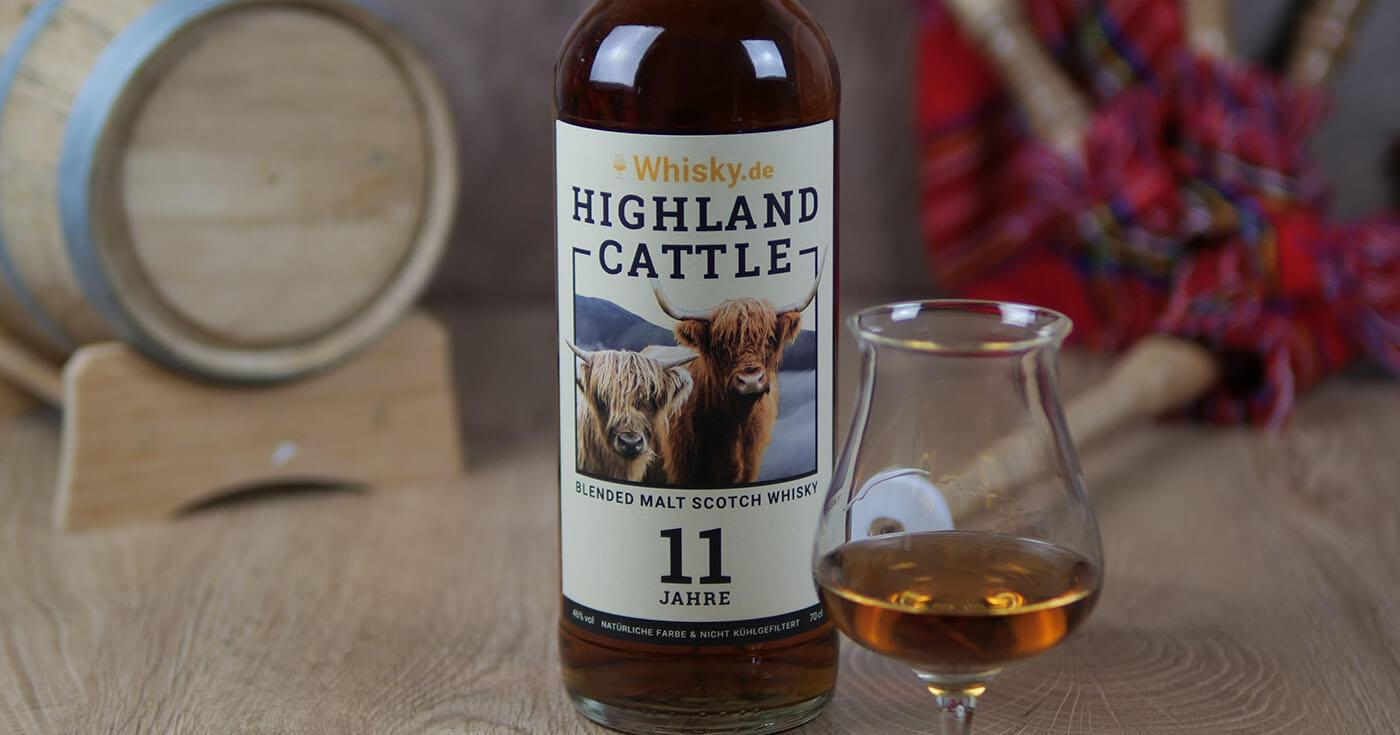 Blended Malt: Whisky.de präsentiert Highland Cattle 11 Jahre