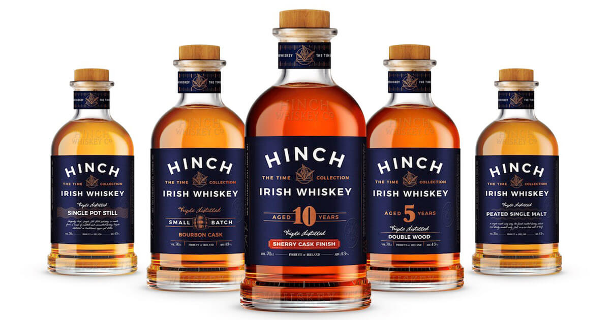 Neu aus Nordirland: Hinch Distillery trifft mit ersten Irish Whiskeys ein