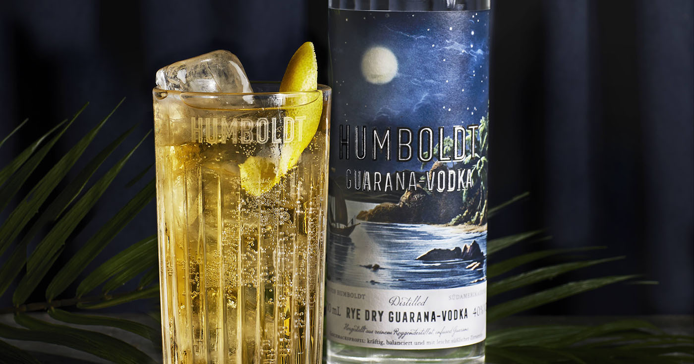 Für Nachtschwärmer: Humboldt Guarana-Vodka kommt auf den Markt
