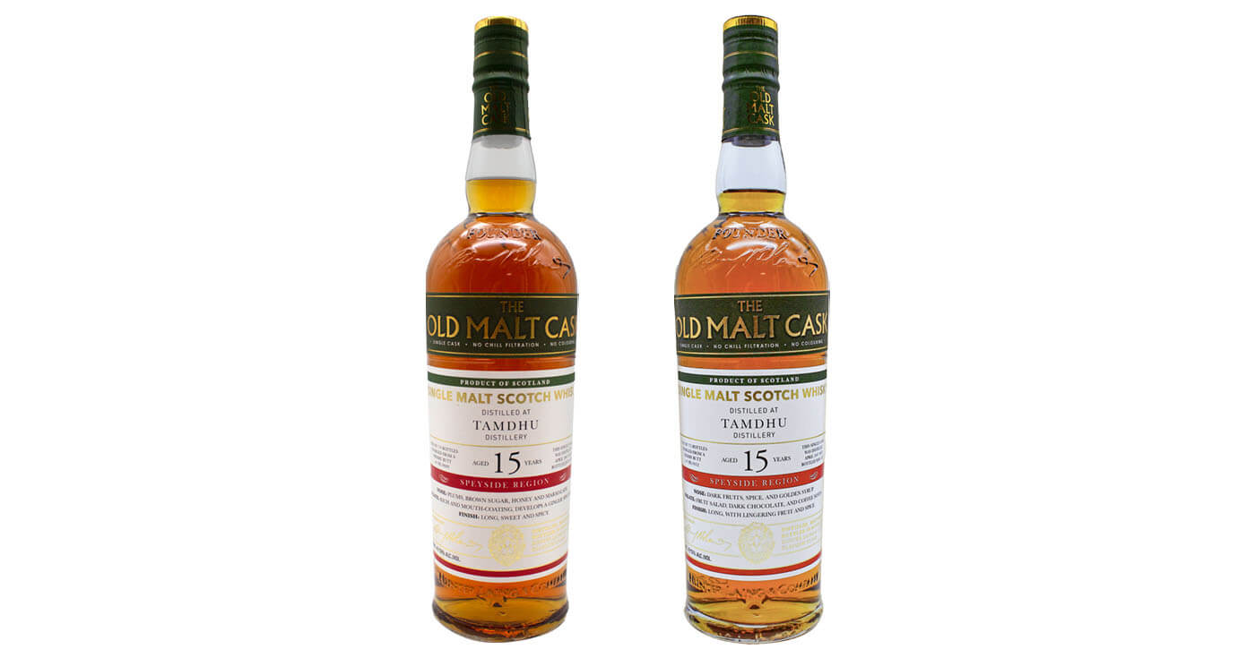 „Old Malt Cask“: Hunter Laing füllt zweierlei Tamdhu 2007/2022 ab