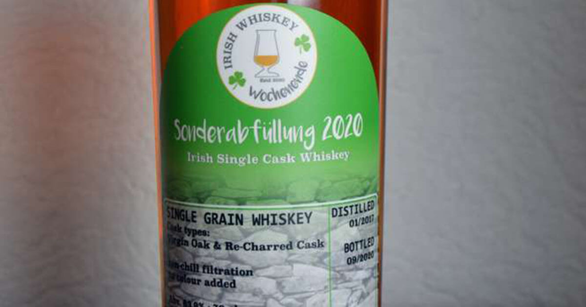 Aus dem Einzelfass: Irish Whiskeys mit sonderabgefülltem Single Grain