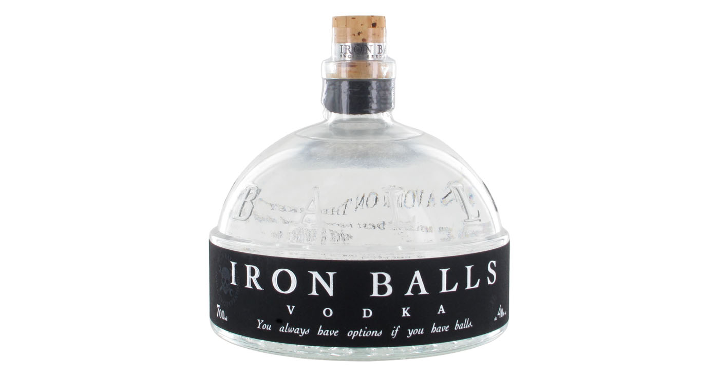 News Markteinführung des Iron Balls Vodka