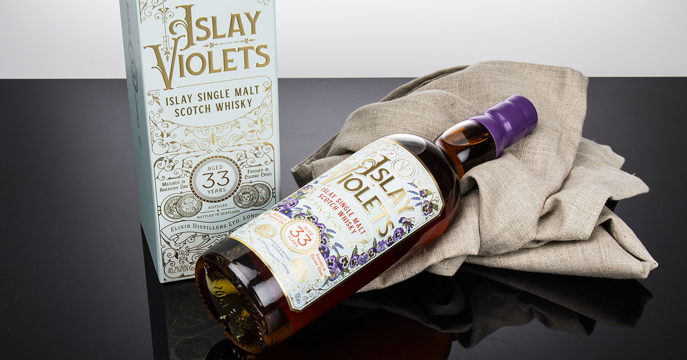 Islay Violets: Elixir Distillers launchen 33-jährigen Single Malt Whisky