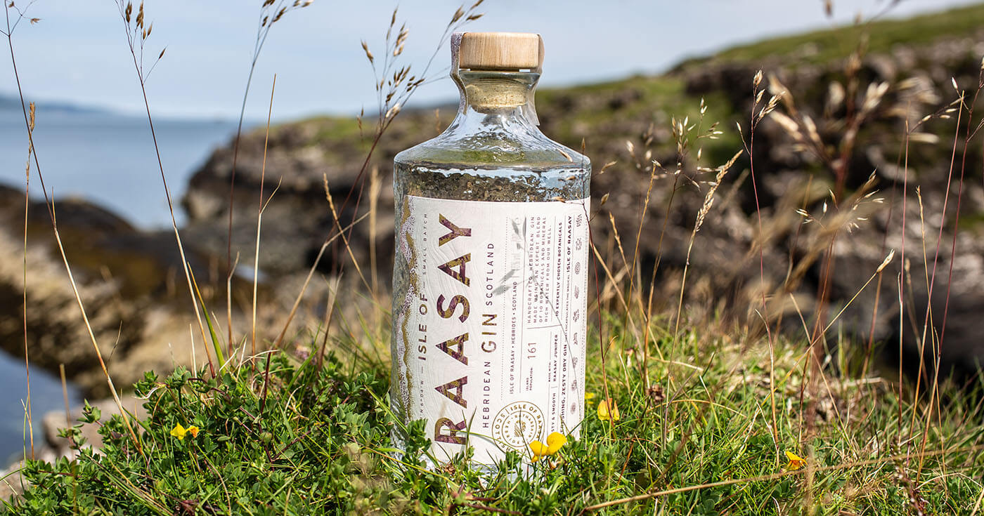 Rezeptur bleibt: Isle of Raasay Distillery designt Hebridean Gin neu