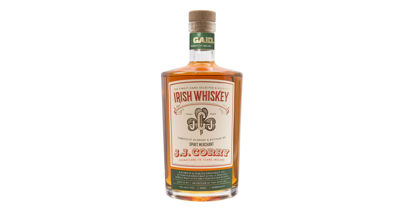 Erstes Batch: J.J. Corry The Gael Irish Whiskey ab sofort erhältlich