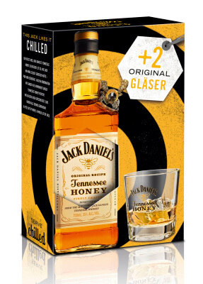Jack Daniel's Tennessee Honey ab Februar in Geschenkset verfügbar