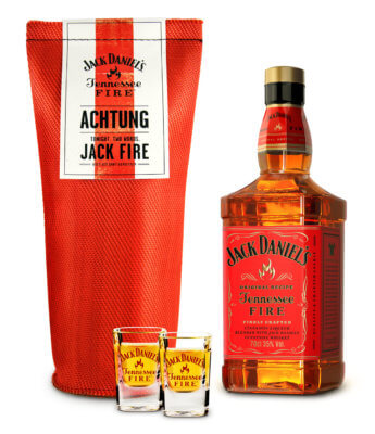 Jack Daniel's Tennessee Fire Geschenkset