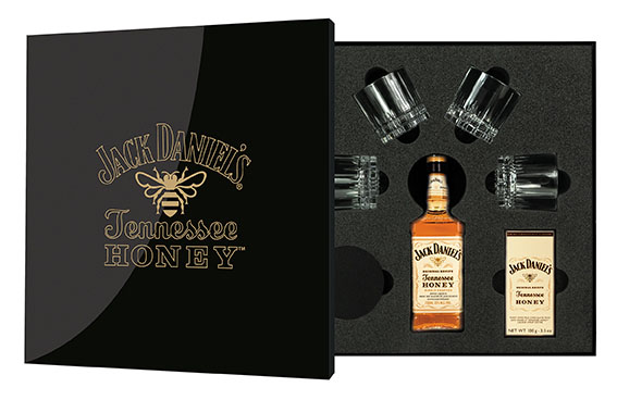 Jack Daniel's Tennessee Honey im limitierten After-Dinner-Set