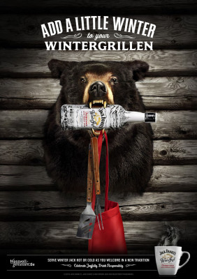 Neue Kampagne promotet Jack Daniel's Winter Jack und Wintergrillen