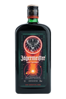 Jägermeister Limited Edition Bottle Save the Night