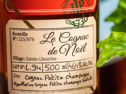 Cognac Jean-Luc Pasquet L’esprit de Famille – Le Cognac de Noël