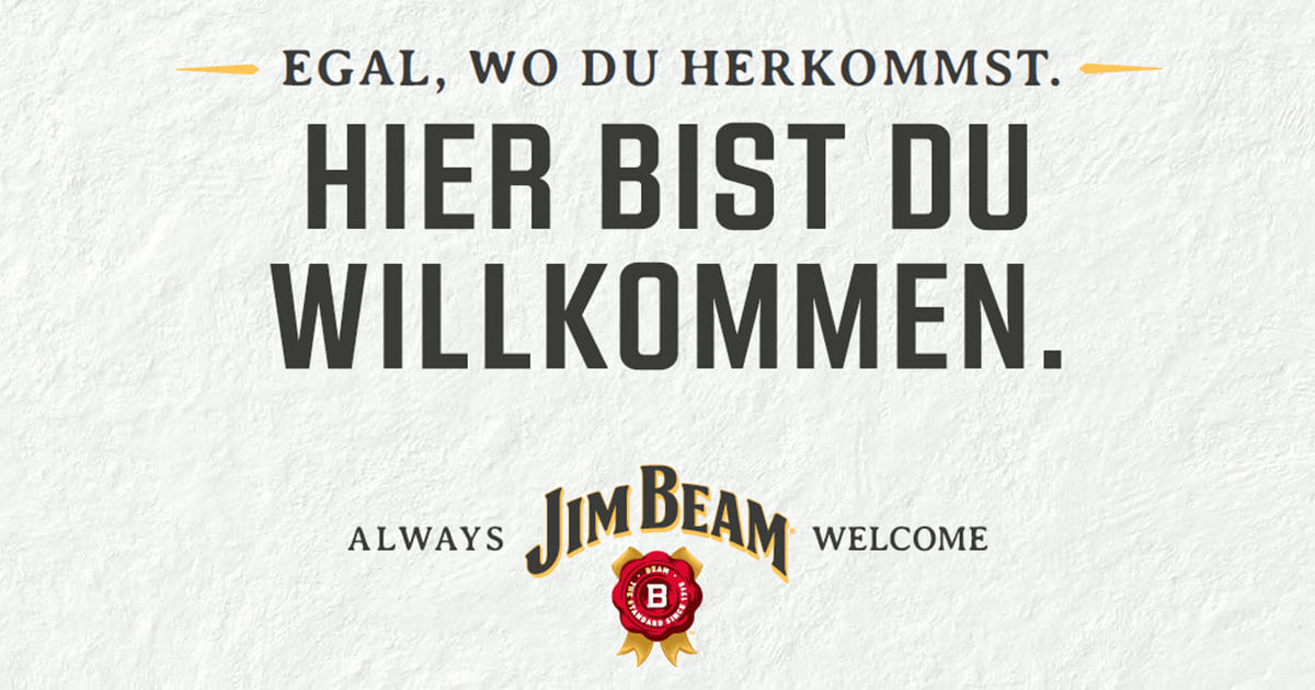Welcoming Spirit: Jim Beam mit globaler Kampagne „Always Welcome“
