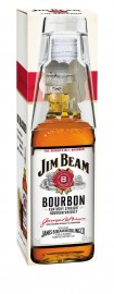 Jim Beam Bourbon Whiskey Geschenkbox
