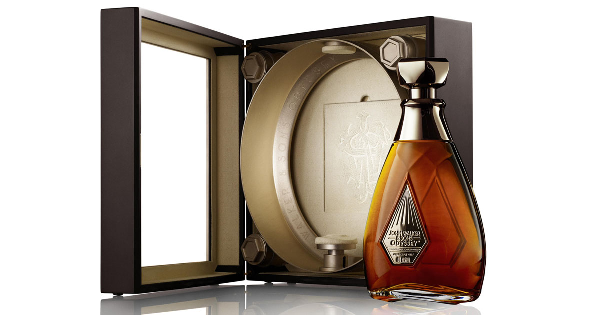 Auf Yacht Voyager: John Walker & Sons präsentiert Luxus-Whisky Odyssey