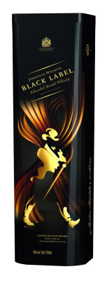 Johnnie Walker Black Label in Design-Metalldose erhältlich