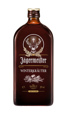 Neuer Jägermeister Winterkräuter als saisonalen Kräuterlikör vorgestellt