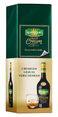 Kerrygold Irish Cream Liqueur in Geschenkhülle erhältlich