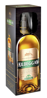 Kilbeggan Irish Whiskey in Präsentbox mit Tumbler-Glas