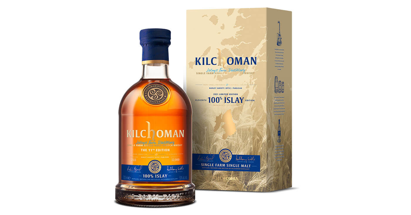 Edition 2021: Kilchoman Distillery lanciert elfte Auflage des Kilchoman 100% Islay