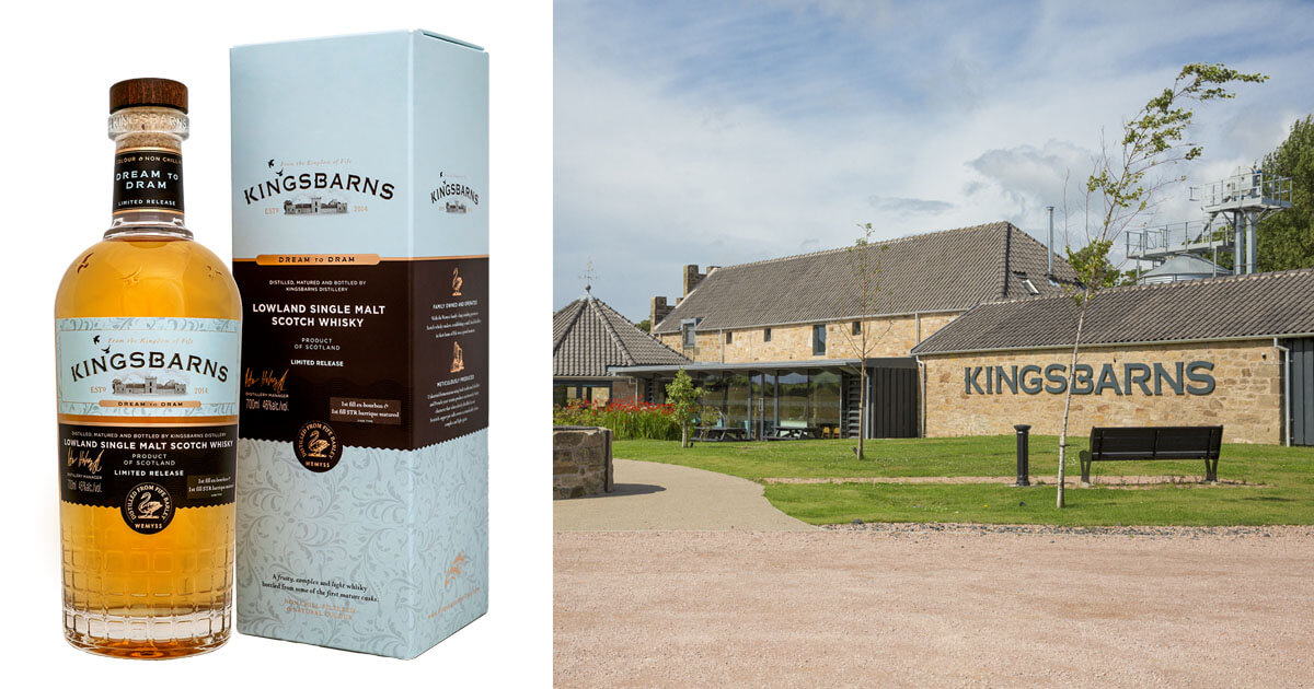„Dream to Dram“: Kingsbarns Distillery gibt ersten Single Malt Whisky frei