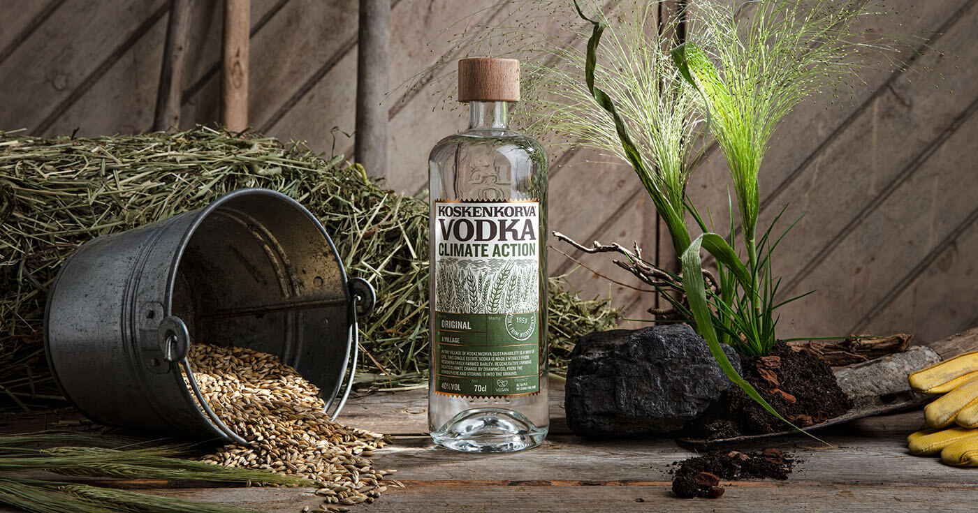 Nachhaltigkeit: Koskenkorva Climate Action Vodka kommt nach Deutschland