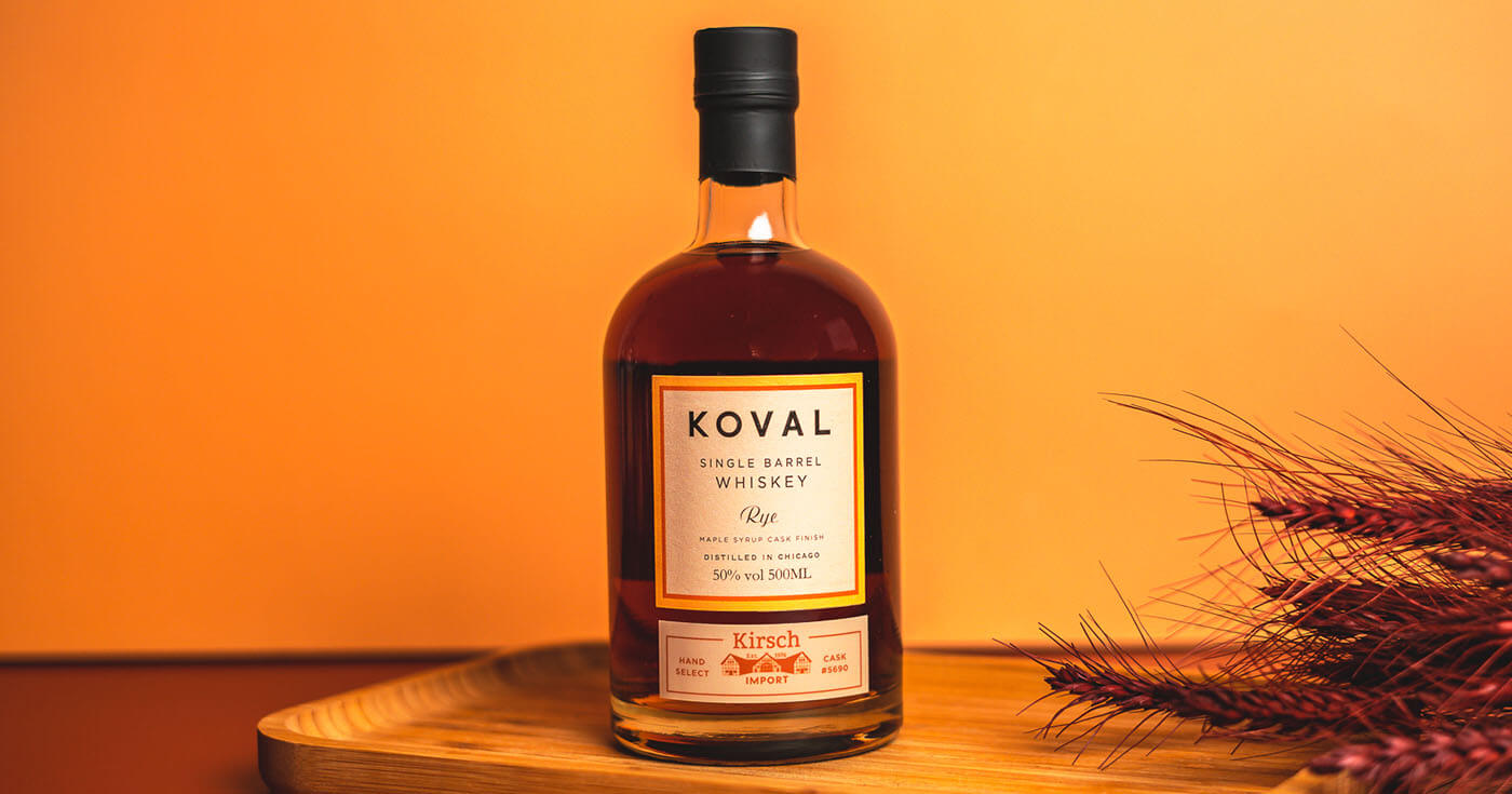 Maple Syrup Cask Finish: Koval bringt Single Barrel Rye für Deutschland