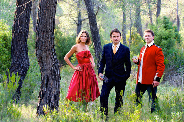 Die drei Gründer Luna, Alexander und Wolfgang