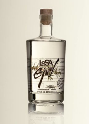 LaSA Dry Gin Flasche