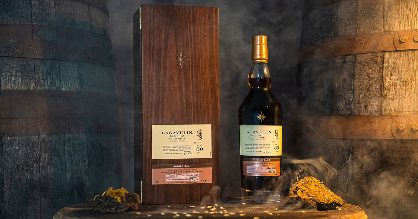 Drei Jahrzehnte gereift: Kirsch Import lanciert rares Lagavulin Single Cask