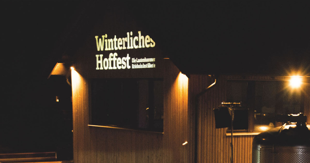 News: Lantenhammer Destillerie kündigt Winterliches Hoffest an