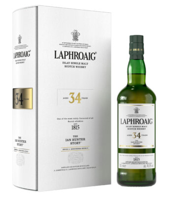 Laphroaig 34 Jahre The Ian Hunter Story Book 5