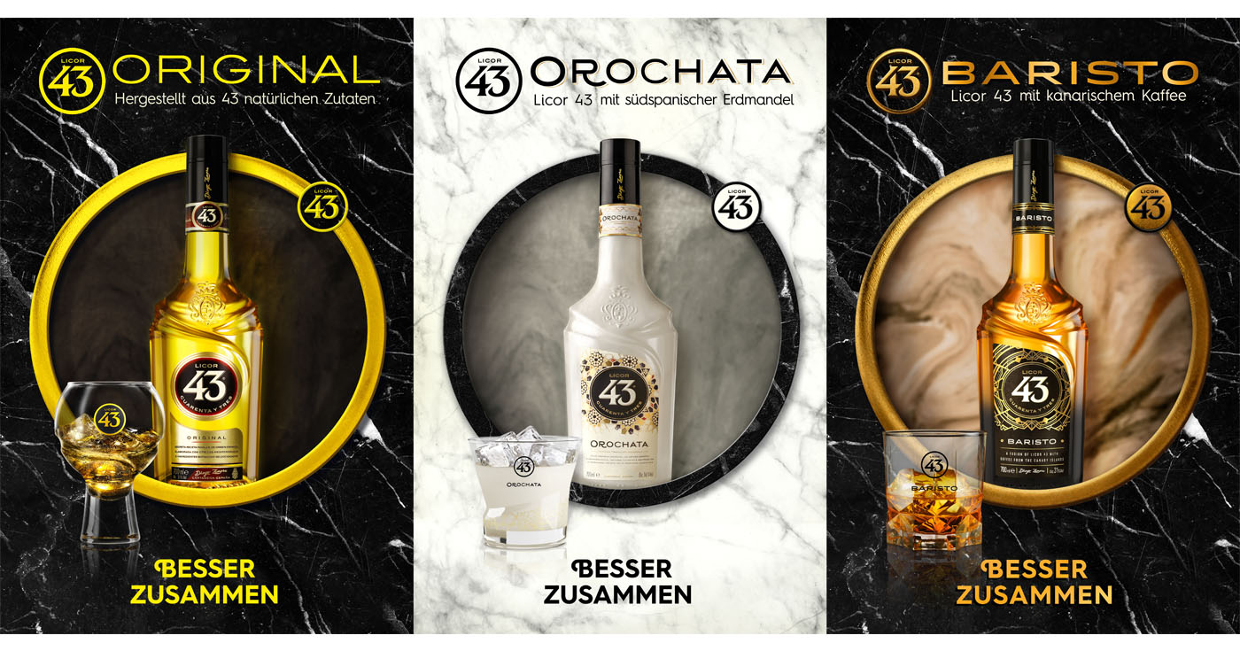 News: „Besser zusammen“ – Licor 43 mit neuem Claim und TV-Spot