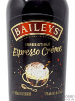 Baileys Espresso Crème Vorderseite Etikett
