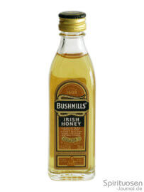 Bushmills Irish Honey Glas und Flasche