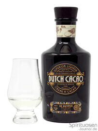 Dutch Cacao Glas und Flasche