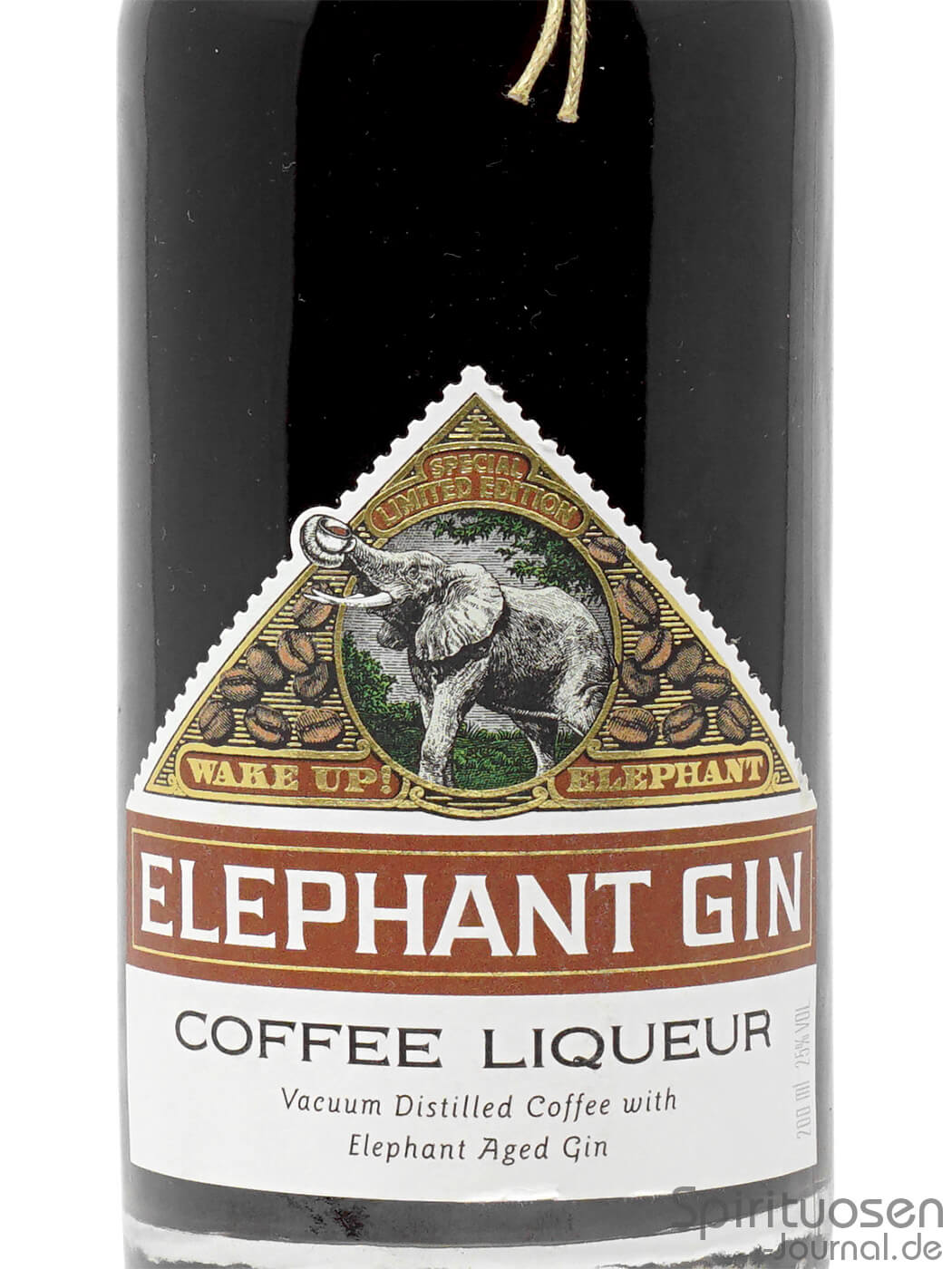 Elephant Gin Coffee Liqueur im Test Kalter Kaffee, der wärmt