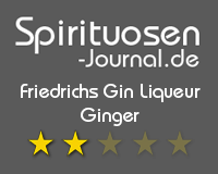 Friedrichs Gin Liqueur Ginger Wertung