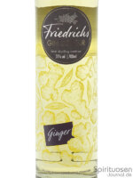 Friedrichs Gin Liqueur Ginger Vorderseite Etikett