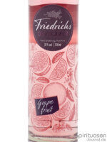 Friedrichs Gin Liqueur Grapefruit Vorderseite Etikett