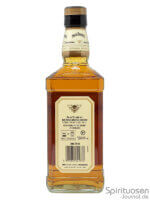 Jack Daniel's Tennessee Honey Rückseite
