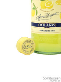 der Verschluss einer Flasche Ramazzotti Limoncello