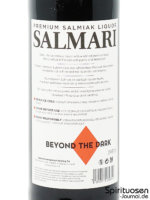Salmari Salmiak Liquor Rückseite Etikett