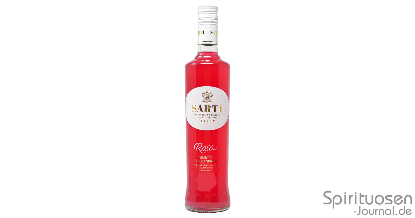 Sarti Rosa im Test: Solider Aperitif in knalligem Rosarot