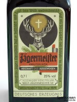 Jägermeister Vorderseite Etikett