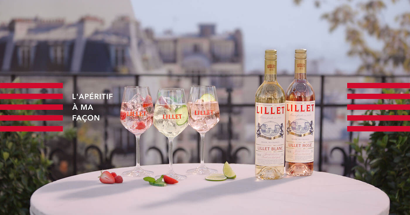 „L’apéritif à ma façon“: Lillet startet erste globale Medienkampagne